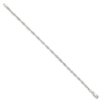 Sterling Silver 2.25mm Singapore Chain view 2
