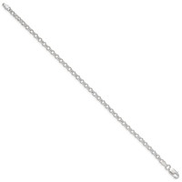 Sterling Silver 3.5mm Rolo Chain view 2