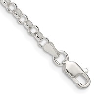 Sterling Silver 3.5mm Rolo Chain view 1