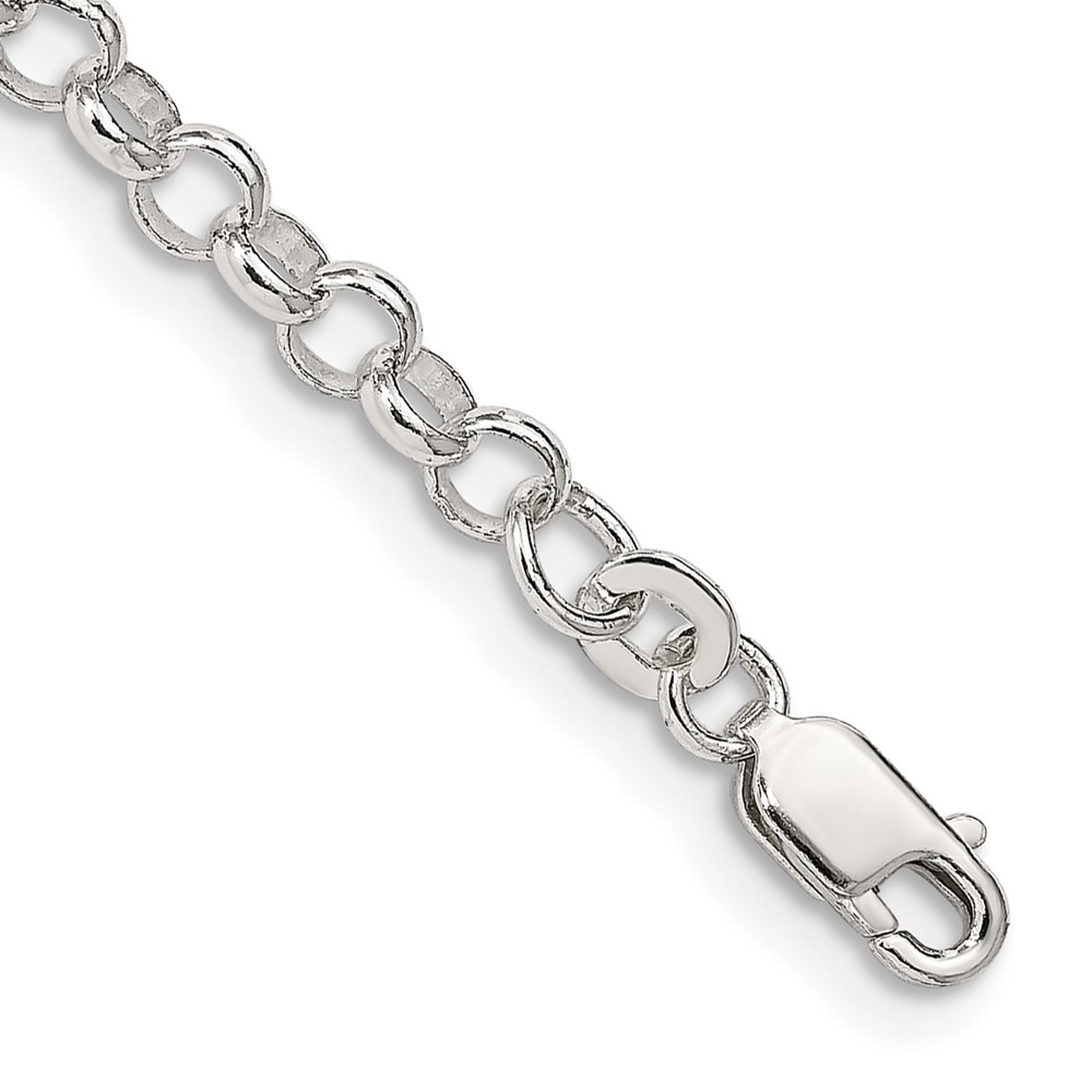 Sterling Silver 4mm Rolo Chain (QFC75-7)