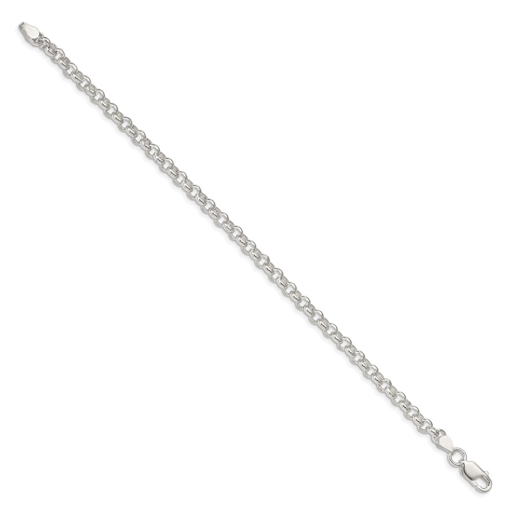 Sterling Silver 4.6mm Rolo Chain (QFC76-8)