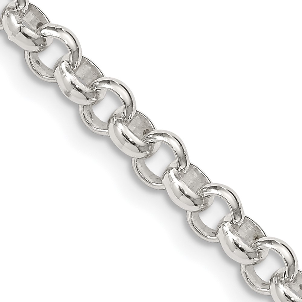 Sterling Silver 4.6mm Rolo Chain (QFC76-18)