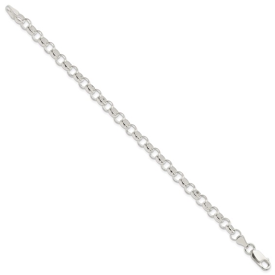 Sterling Silver 6.0mm Belcher Light Bracelet