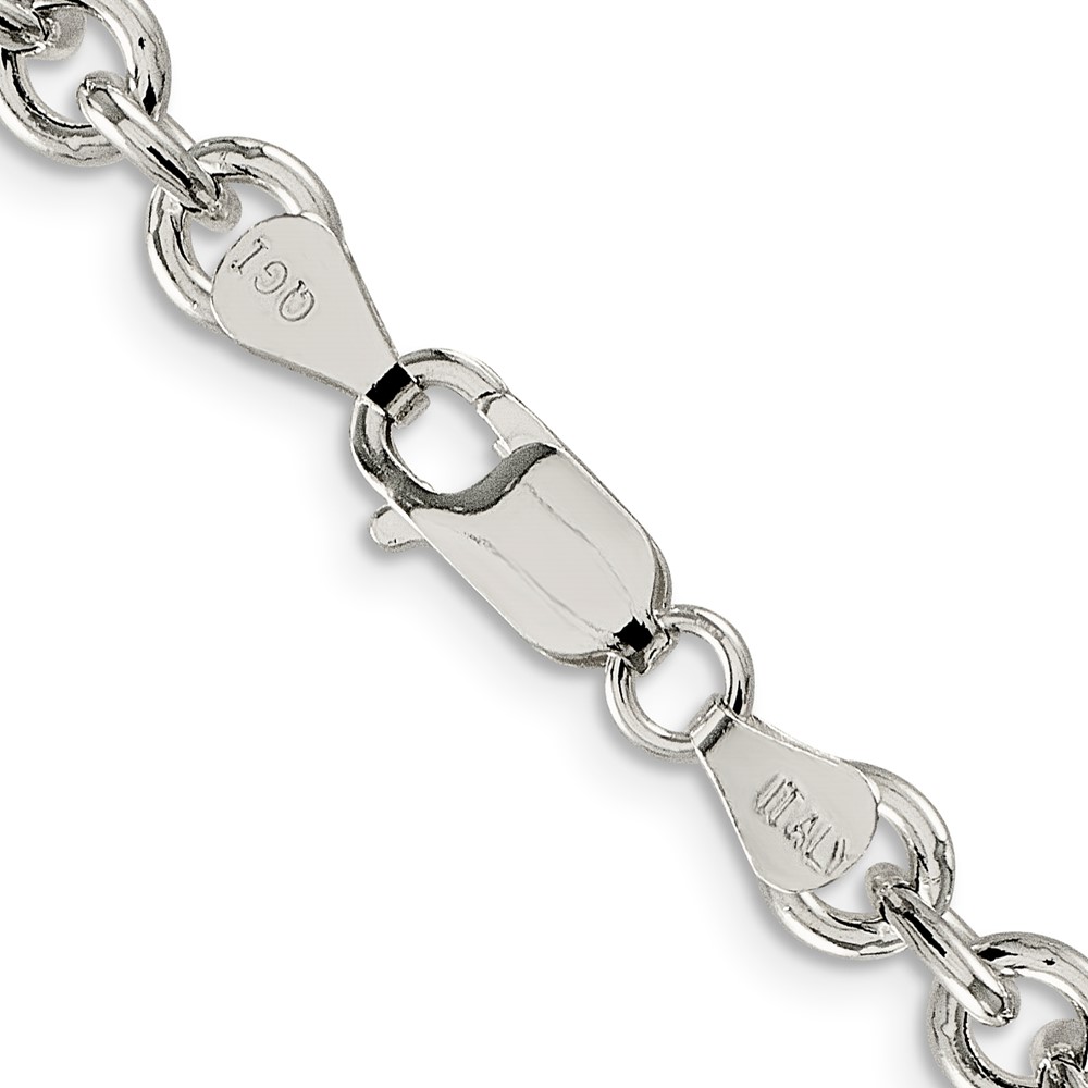 Sterling Silver 6.1mm Cable Chain (QFC8-20)