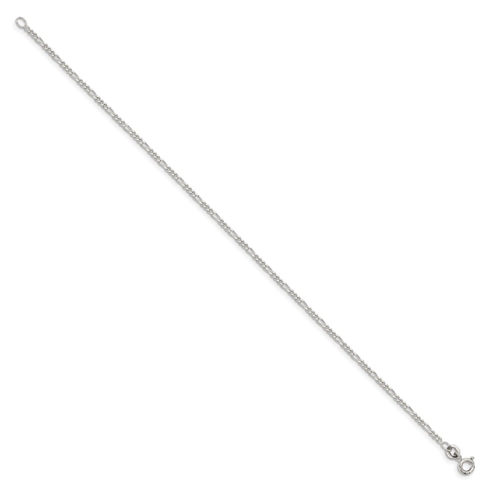 Sterling Silver 1.75mm Figaro Chain (QFG050-7)