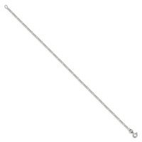 Sterling Silver 1.75mm Figaro Chain view 2
