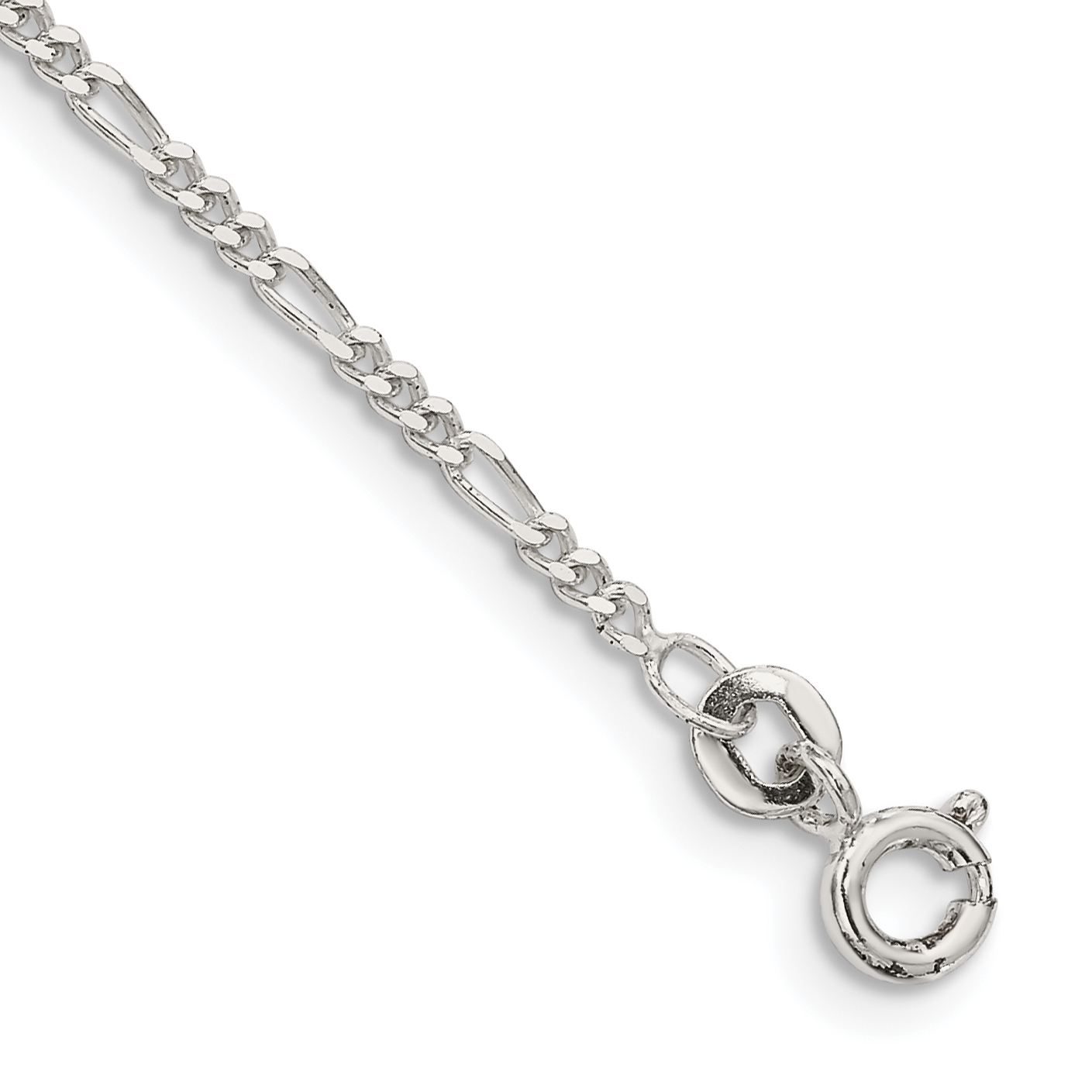 Sterling Silver 1.75mm Figaro Chain (QFG050-6)
