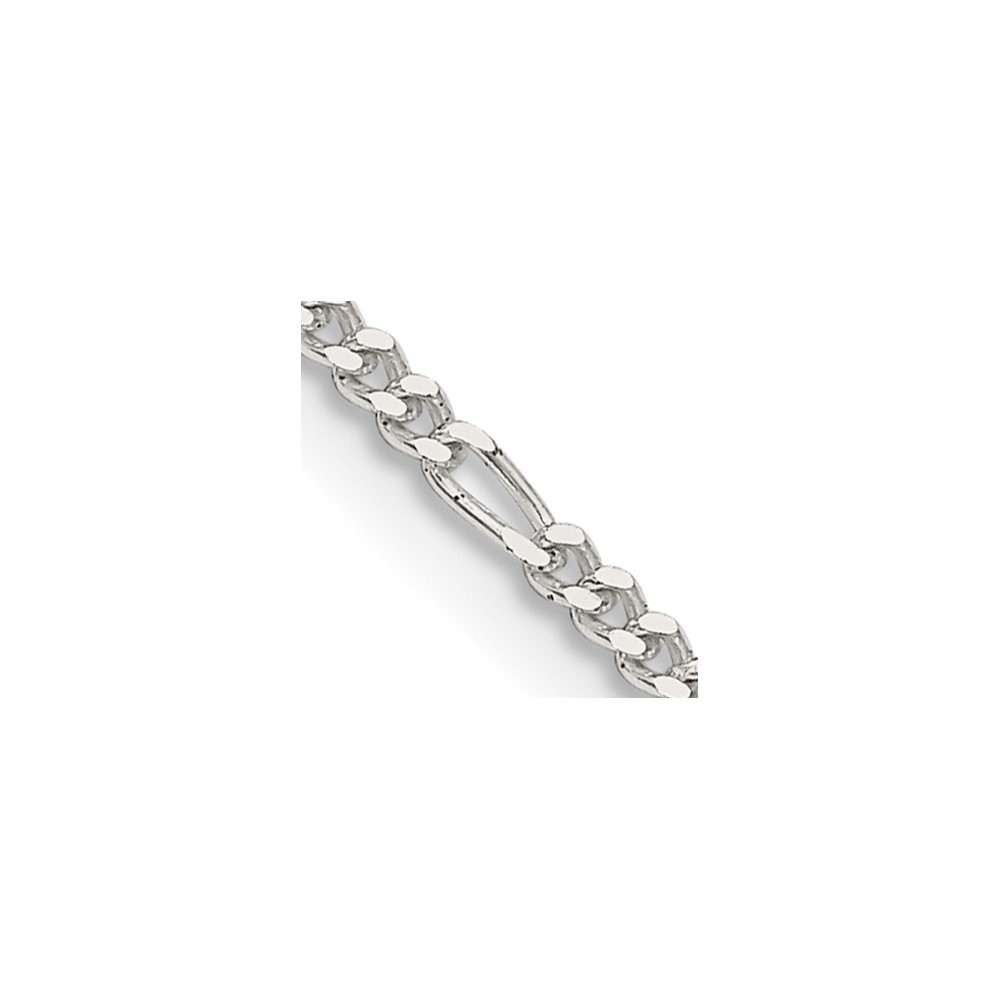 Sterling Silver 1.75mm Figaro Chain (QFG050-14)