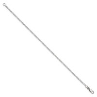 Sterling Silver 2.25mm Figaro Chain view 2