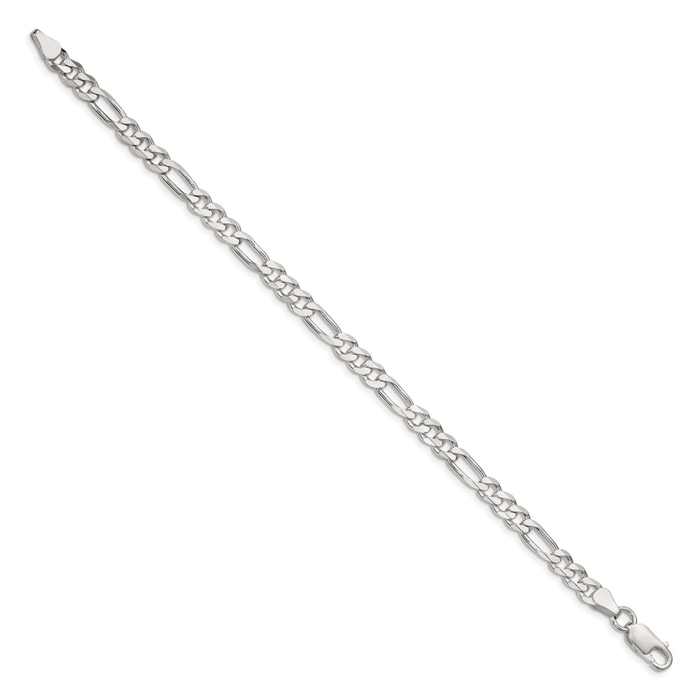 Sterling Silver 5.5mm Figaro Chain (QFG150-8)
