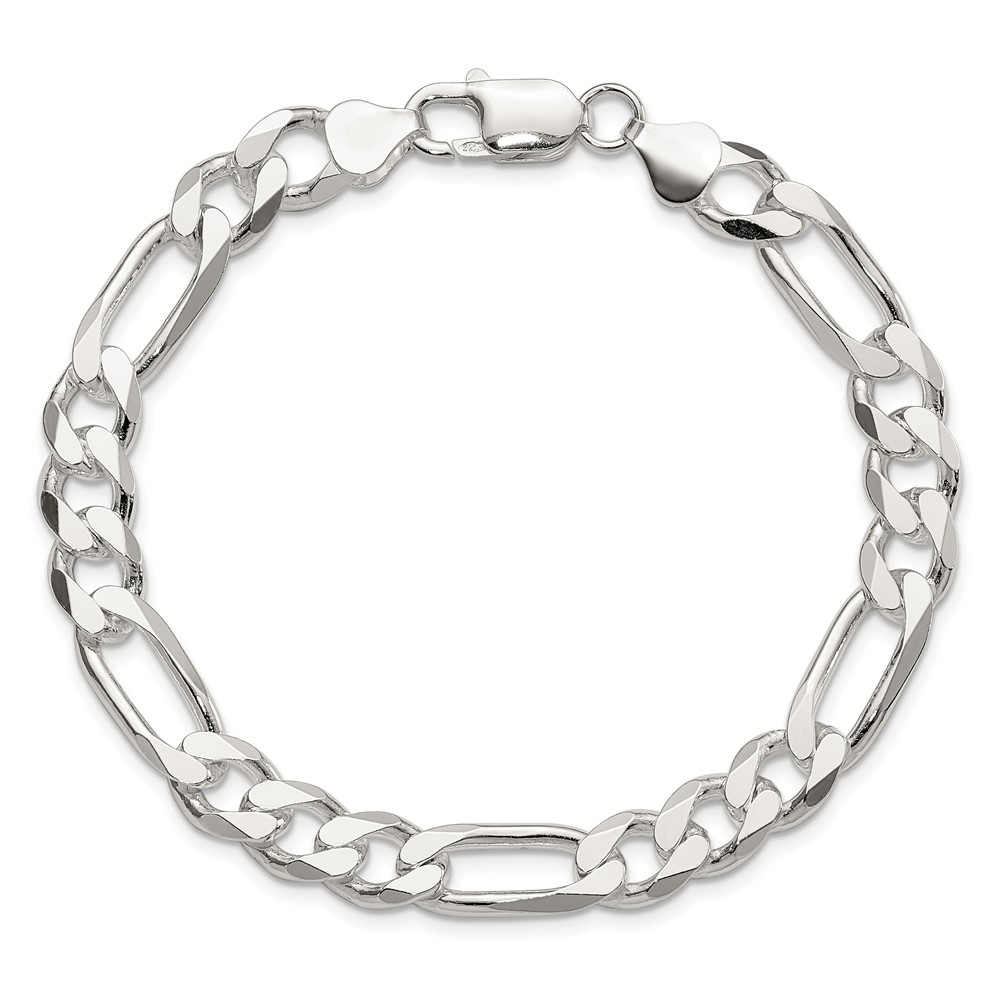 Sterling Silver 8mm Figaro Chain (QFG220-9)