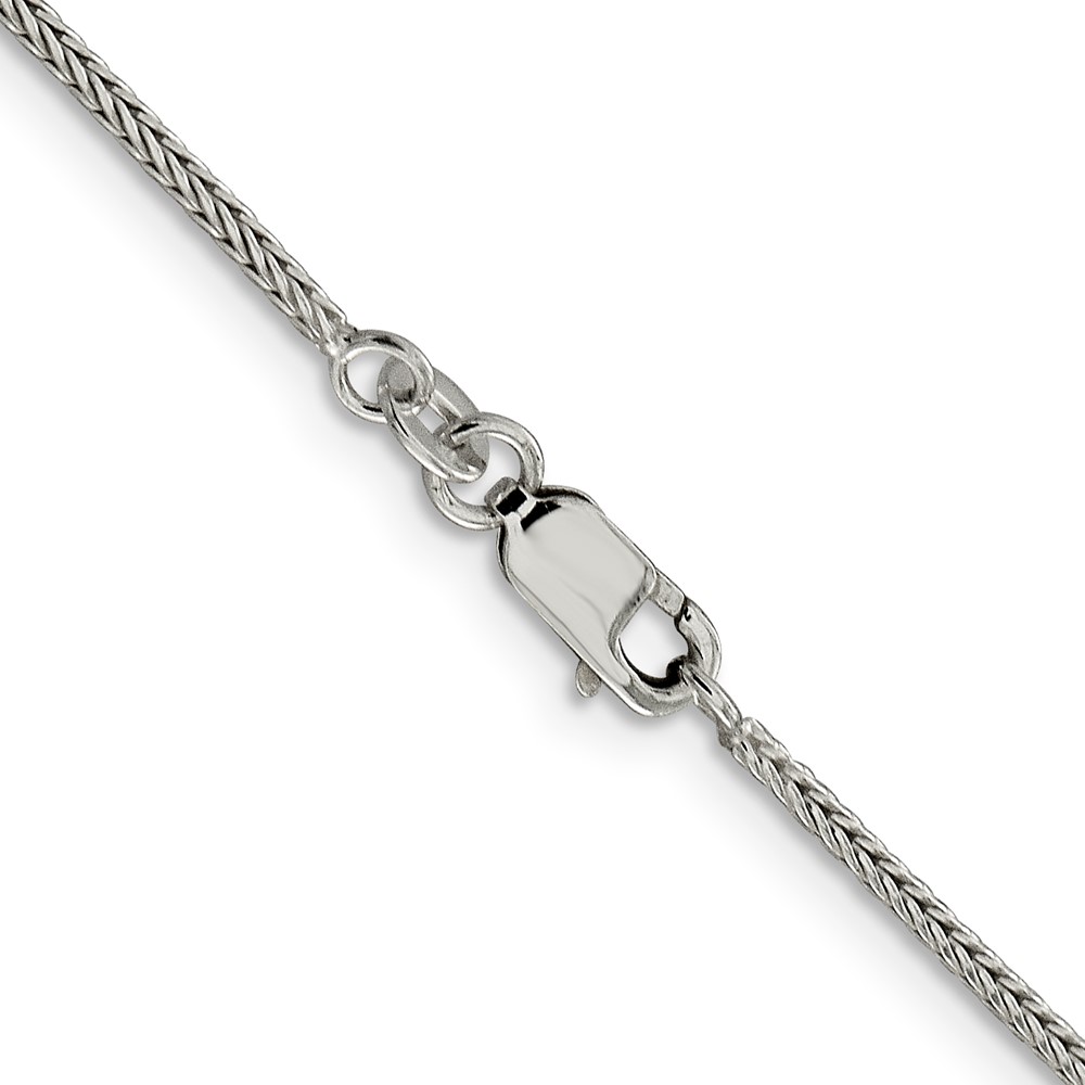 Sterling Silver 1.45mm Diamond-cut Round Franco Chain (QFR150-18)