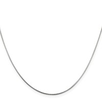Sterling Silver.85mm Diamond-cut Snake Chain view 2