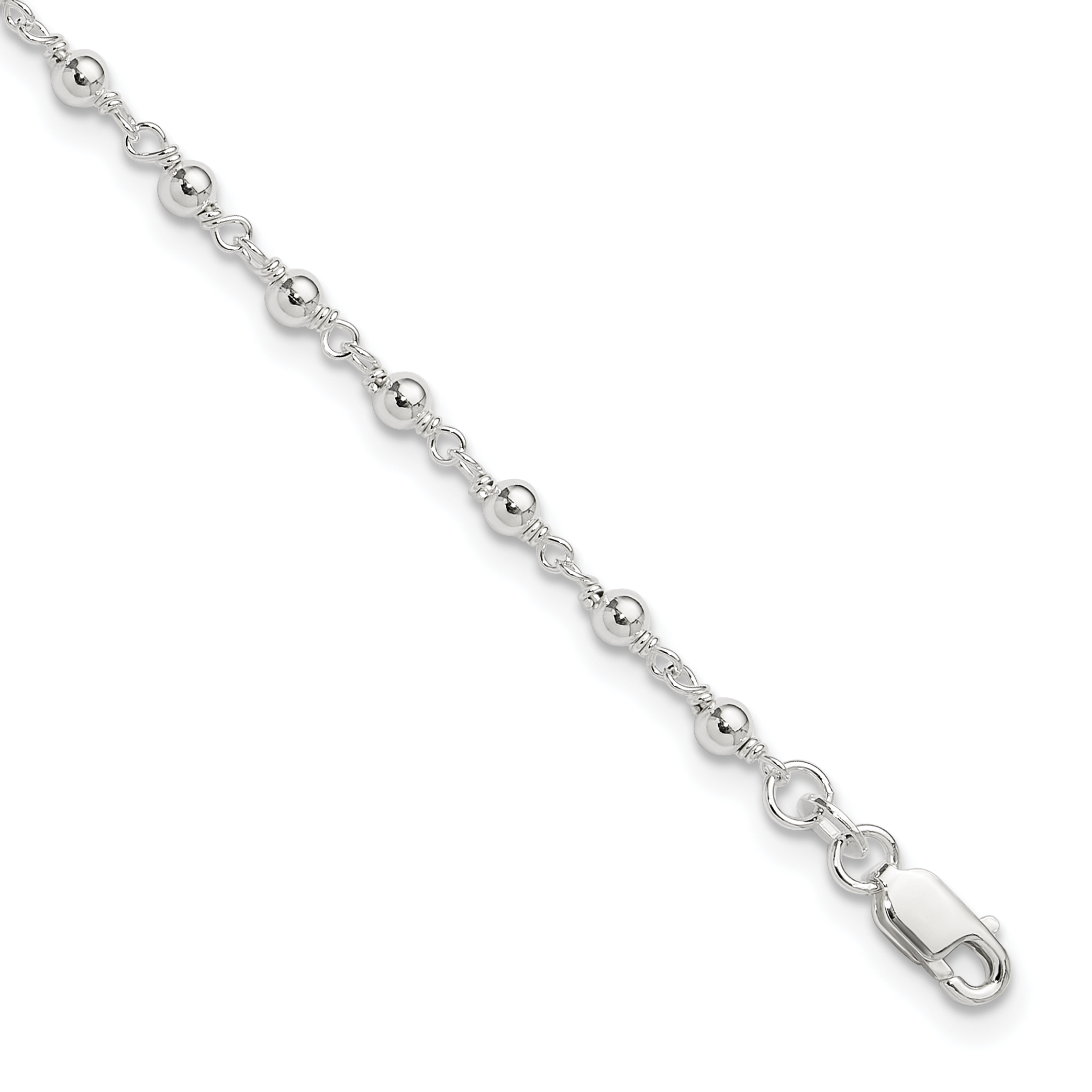 Jewel Tie Sterling Silver Reflections Gold-Toned Laser Etched and Black Matte Bead 10mm x 11.8mm