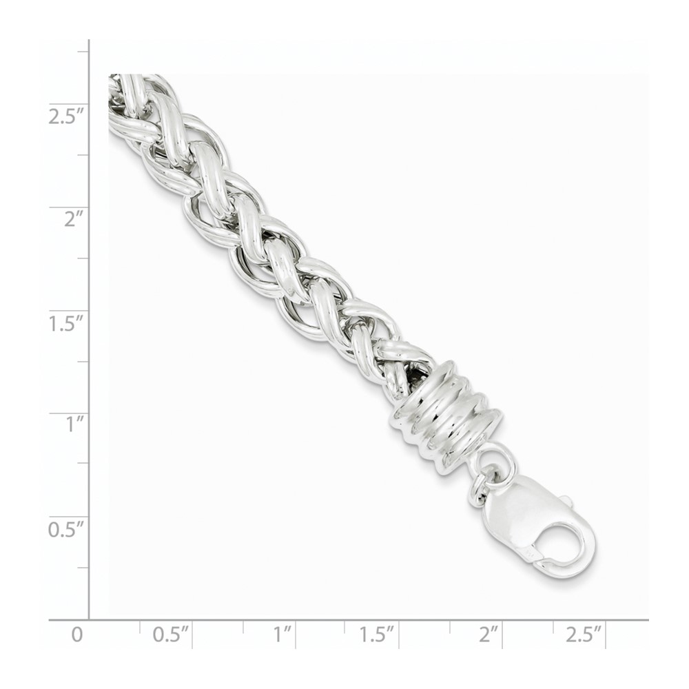 Sterling Silver Fancy Bracelet (QG1562-7.75)