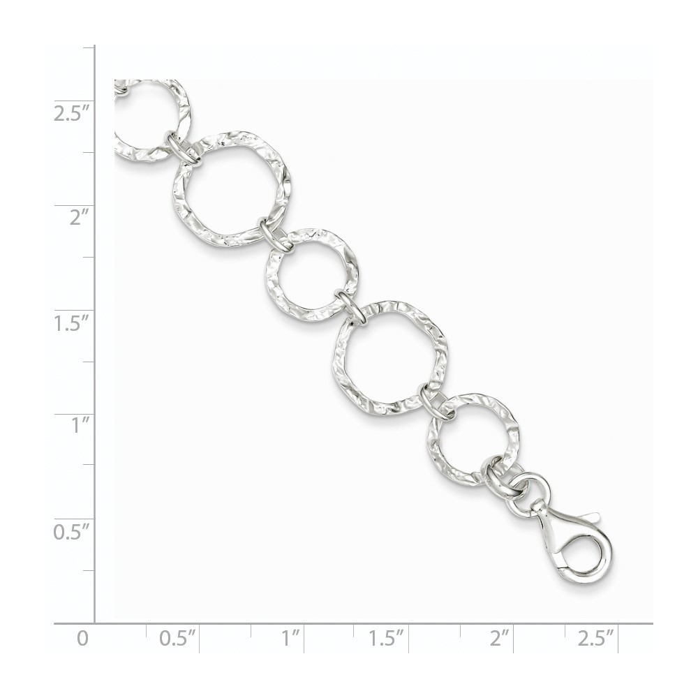 Sterling Silver Bracelet (QG2293-7.5)