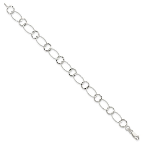 Sterling Silver Fancy Bracelet