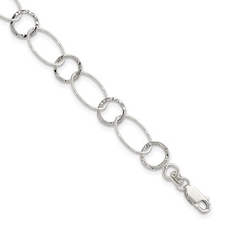 Sterling Silver Fancy Bracelet