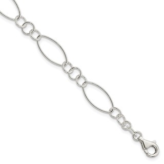Sterling Silver Fancy Bracelet