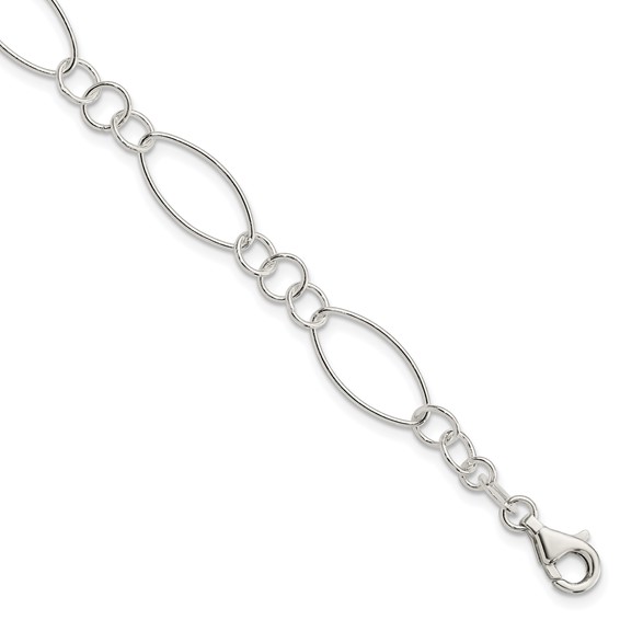 Sterling Silver Fancy Bracelet