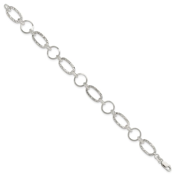 Sterling Silver Circle Bracelet