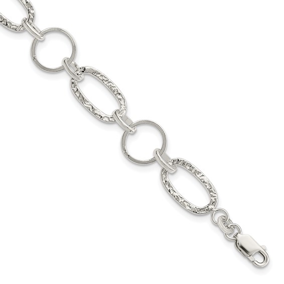 Sterling Silver Circle Bracelet