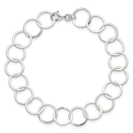 Sterling Silver Circle Bracelet