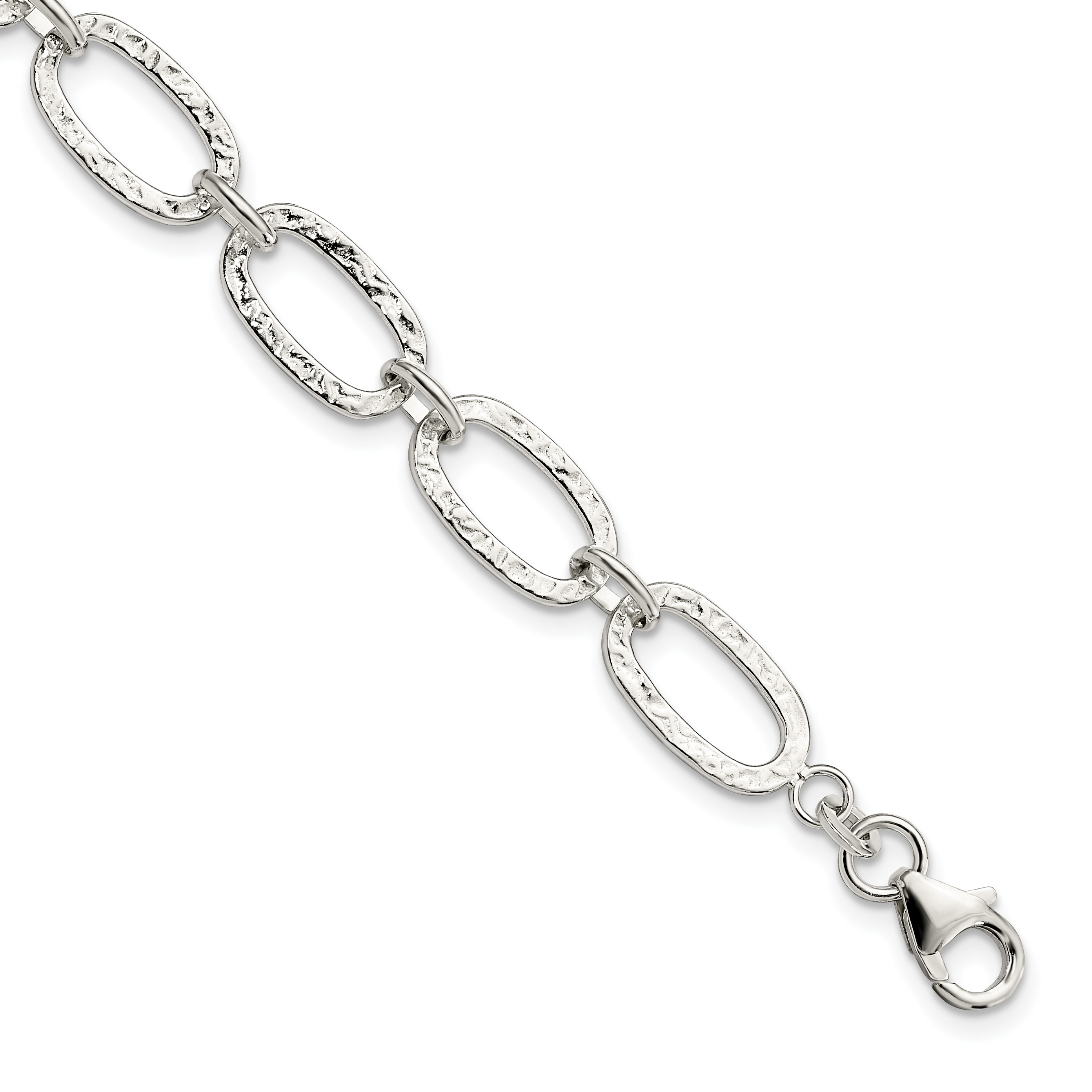 Sterling Silver Fancy Bracelet (QG2365-7.5)