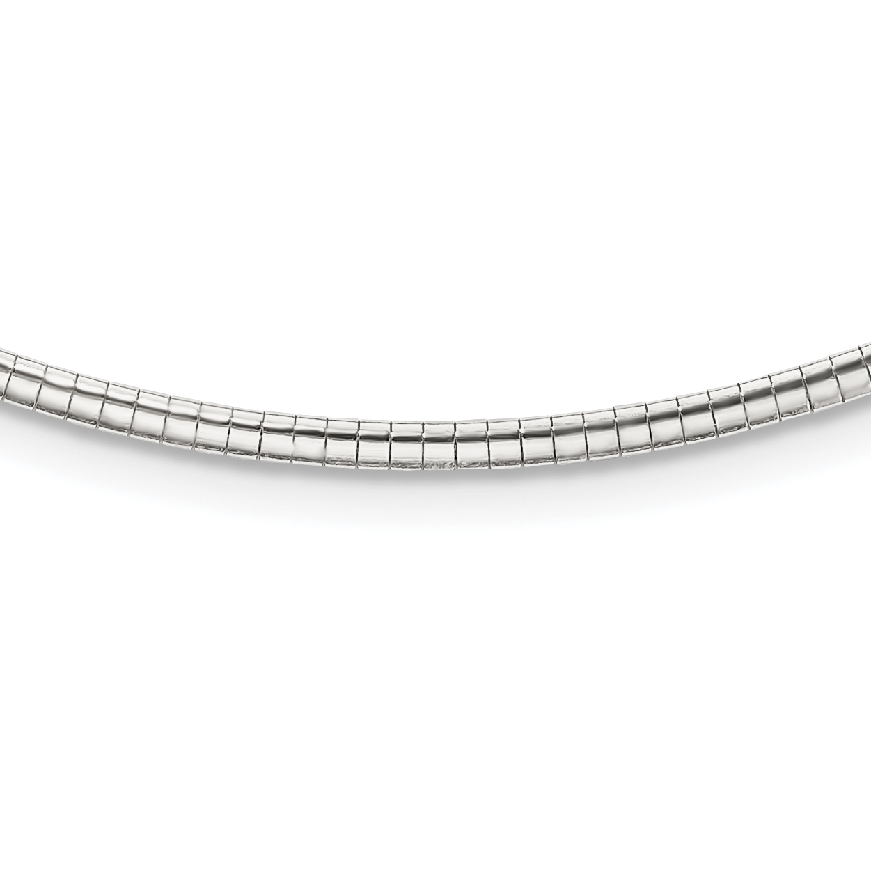 Sterling Silver 2mm w/2 in Ext Cubetto Chain (QG2550-16)