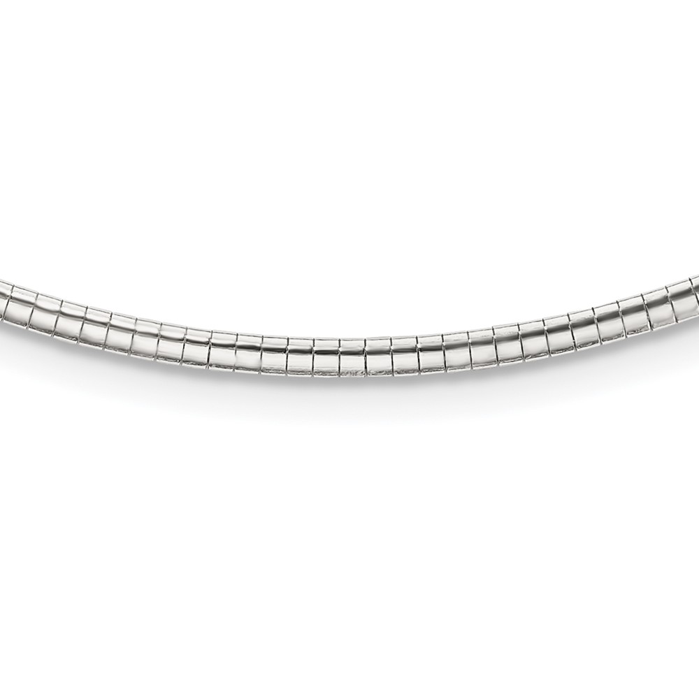 Sterling Silver 2mm w/2 in Ext Cubetto Chain (QG2550-16)