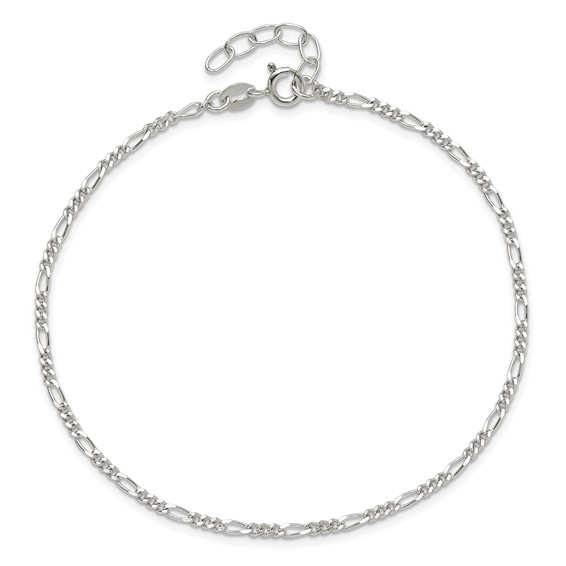 Diamond-Cut Figaro Chain