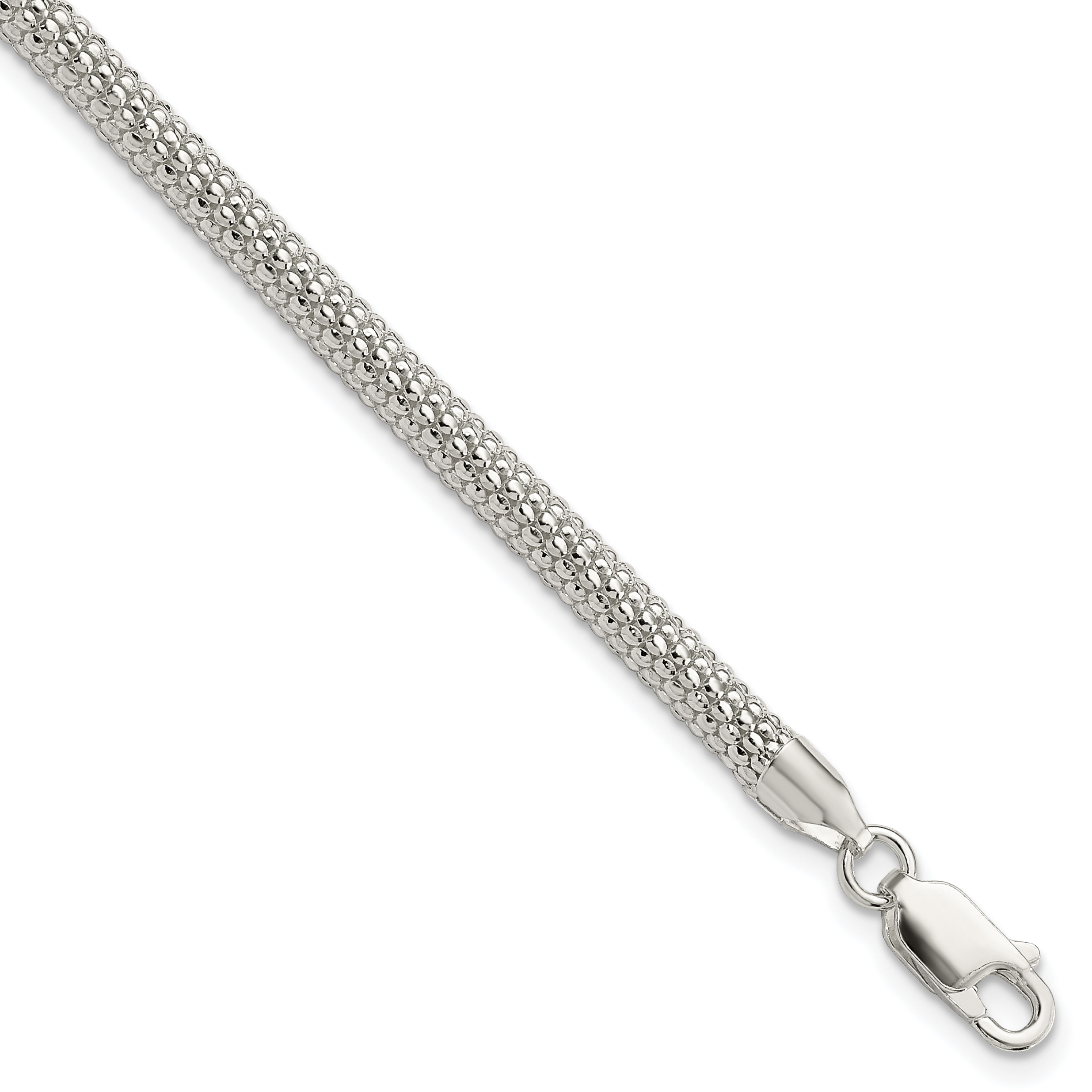 Sterling Silver Fancy 3.50mm Bracelet (QG3298-7.5)
