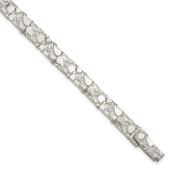 Sterling Silver Nugget Bracelet