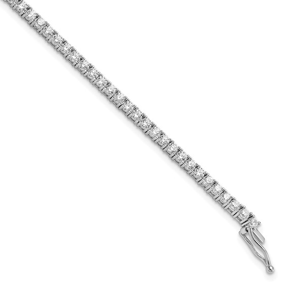Sterling Silver CZ Tennis Bracelets
