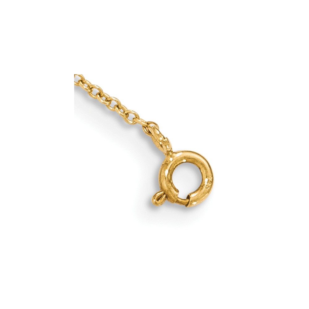 Sterling Silver Polished Gold-plated Tree with CZ Bracelet (QG3965-7)