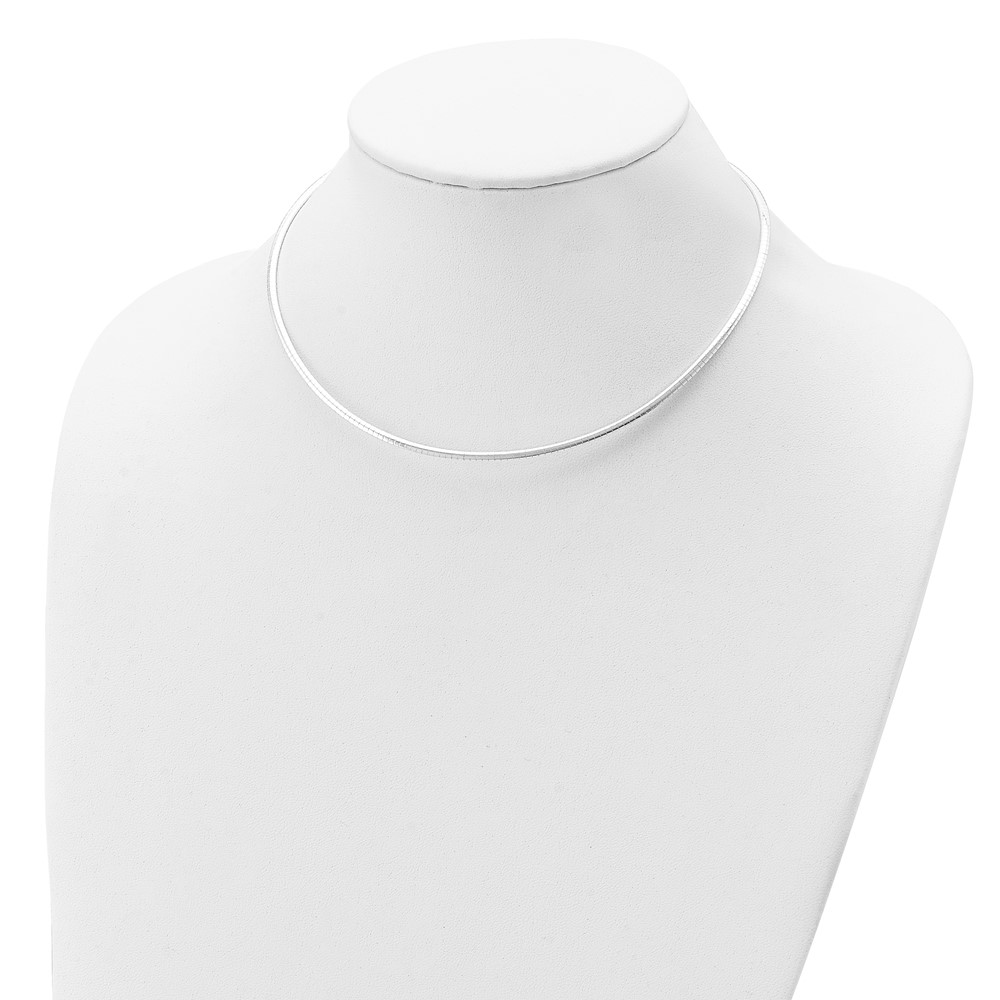 Sterling Silver 3mm Cubetto Necklace (QG4222-16)