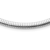 Sterling Silver Rhodium-plated Polished 3.25mm Cubetto Necklace with 2 Inch Extension, 18" view 1