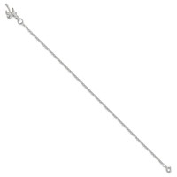 Sterling Silver Palm Tree Anklet view 2