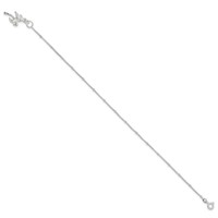 Sterling Silver Palm Tree Anklet view 2