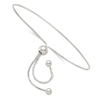 Sterling Silver Adjustable Bracelet