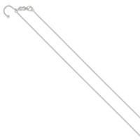 Sterling Silver Polished 1.15mm Cable Chain Adjustable Up to Necklace, 24" view 2
