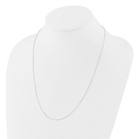 Sterling Silver Polished.75mm Snake Chain Adjustable Up to Necklace, 24" view 3