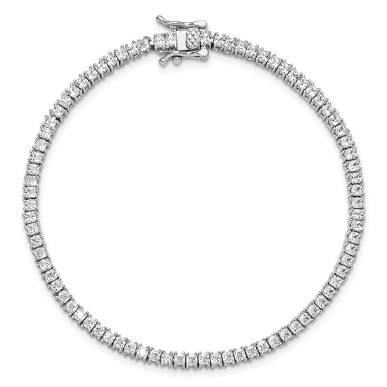 CZ 3mm Princess Tennis Bracelets