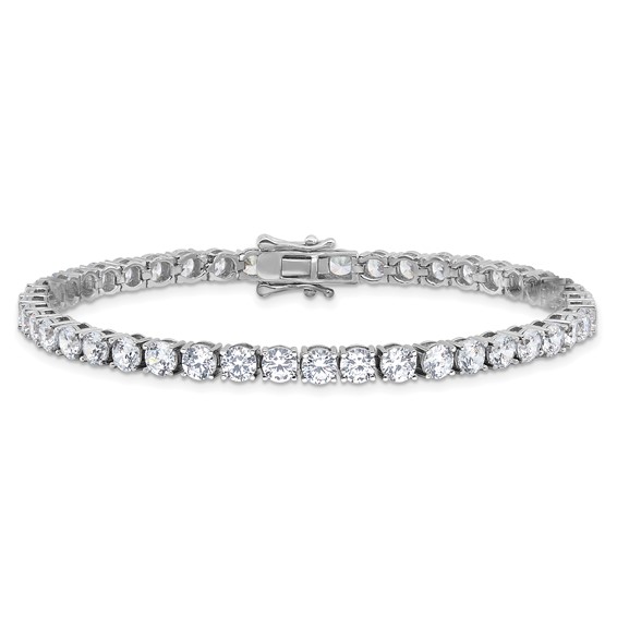 CZ 4mm Round Tennis Bracelets