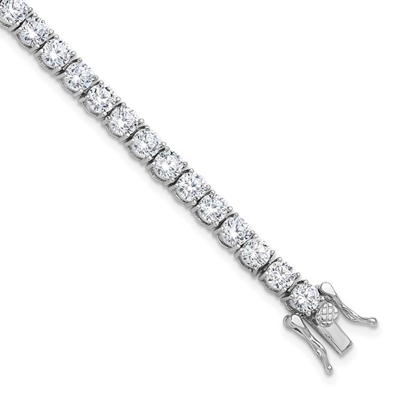 CZ 4mm Round Tennis Bracelets
