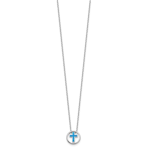 Sterling Silver Cross Necklace