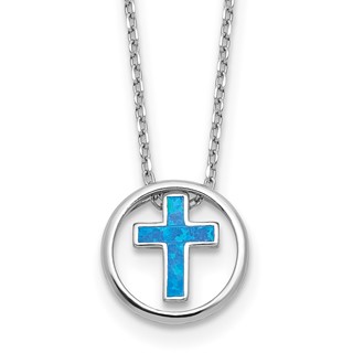 Sterling Silver Cross Necklace