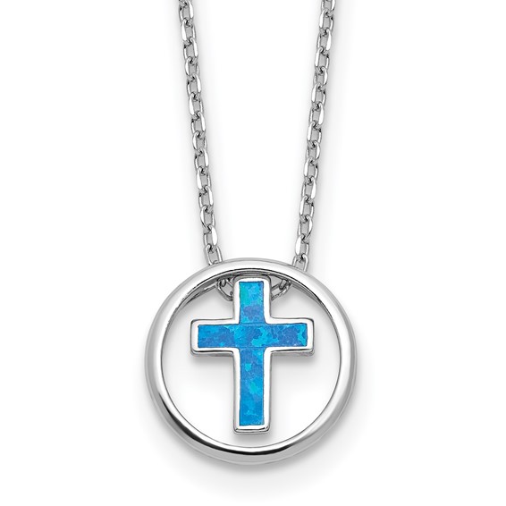 Sterling Silver Cross Necklace