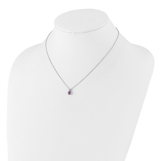 Strerling Silver Gemstone Necklace