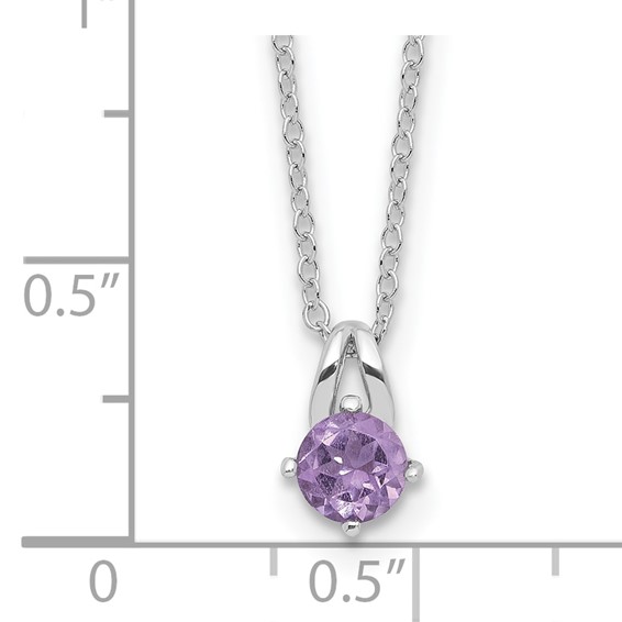 Strerling Silver Gemstone Necklace